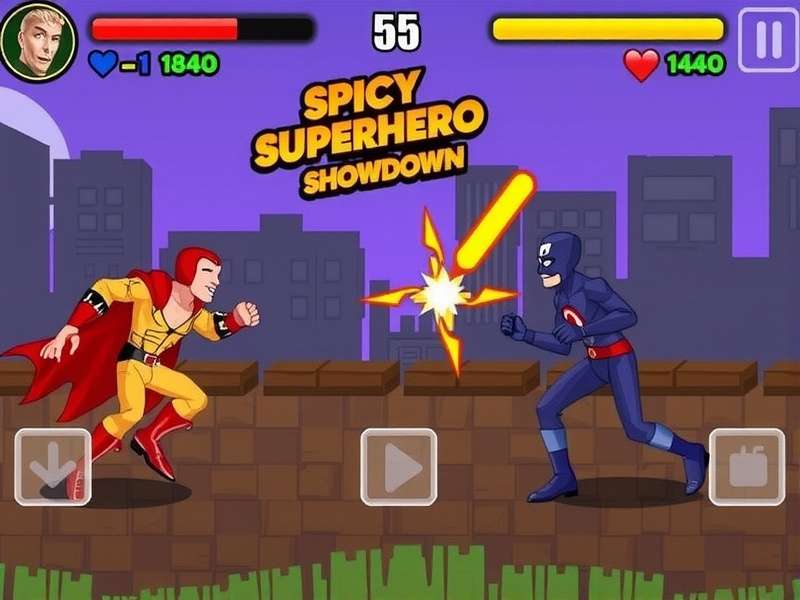 Spicy Superhero Showdown Game Screenshot